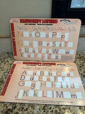 Manuscript Letters Lap Learner Practice Board – Alphabet Tracing